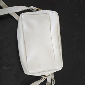 Minimalist White Leather Crossbody Bag - Portland Leather Goods